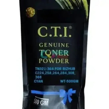 Cti Cyan Toner 500gm for konica C224 C284 C364 - TONERS